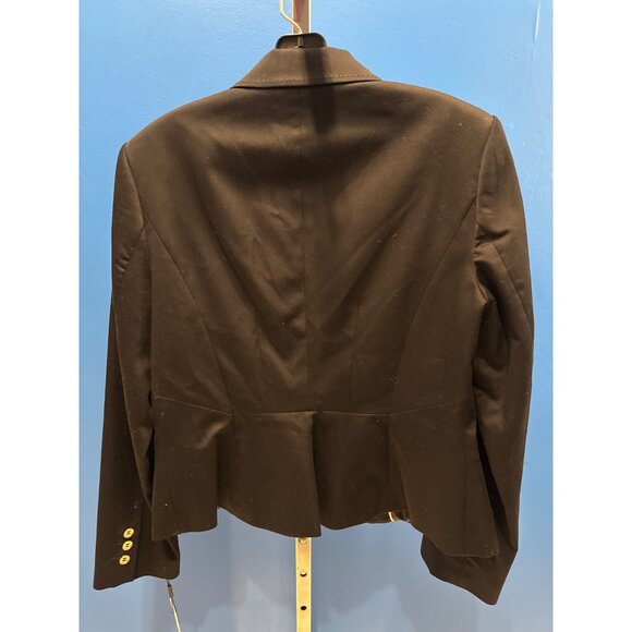 Calvin Klein Womens Navy Blazer Size 12 Classic Fit - Picture 6 of 7